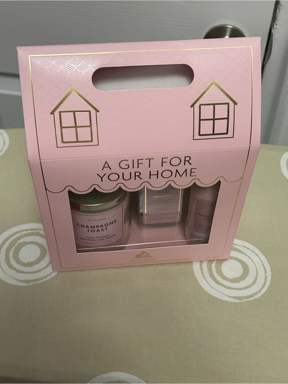 Bath & Body Works Pink Champagne Toast Home Gift Set
